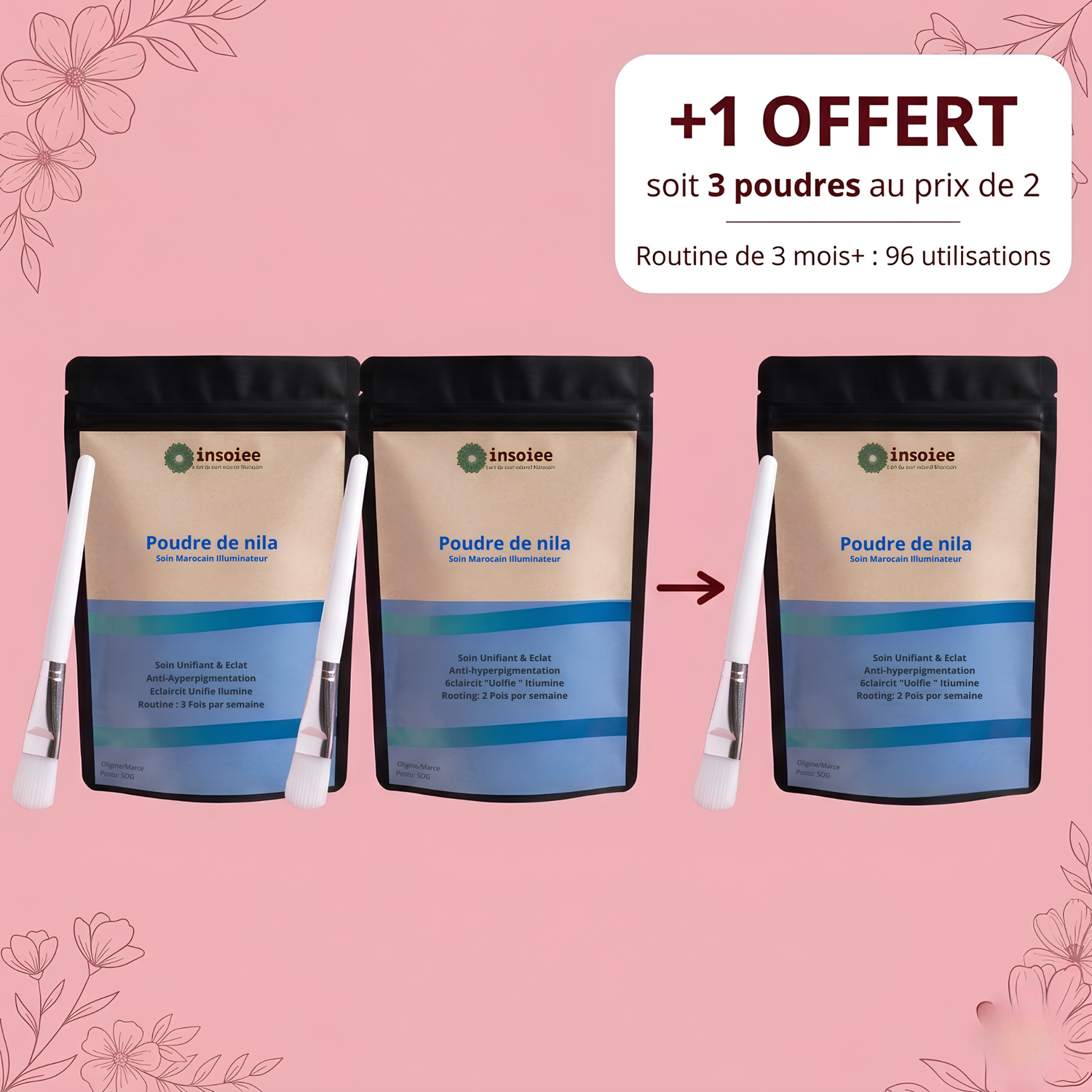 Poudre de Nila Pure – Anti-Taches / Hyperpigmentation